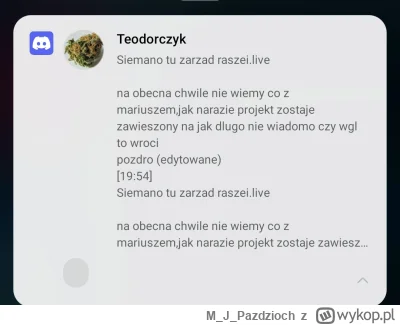 MJPazdzioch - #danielmagical #chlopakizraszei 

Przygłup wydał komunikat

Swoją drogą...