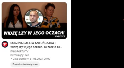 Zakarys - #famemma już za chwilę wywiad z rodziną trenera Antończaka!!!

PS, Jeżeli s...