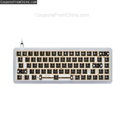 n____S - ❗ SKYLOONG GK68X GK68XS Keyboard Kit Wired Alu
〽️ Cena: 33.99 USD (dotąd naj...