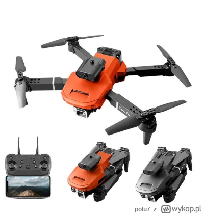 polu7 - LYZRC E100 WIFI FPV Drone with 2 Batteries w cenie 23.99$ (100.51 zł) | Najni...