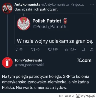 ish_waw - Prawdziwy polski patriota w wydaniu od gaśniczaków

#polskieonuce #bekazszu...