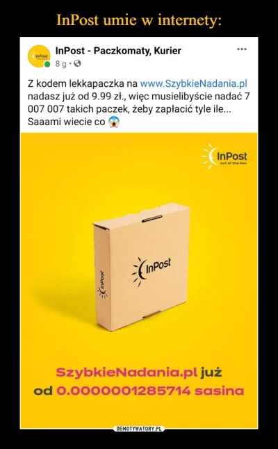 winsxspl - @mlody_czyzyk23: no to mówię xD inpost dobrze to robi, im większa ironia t...