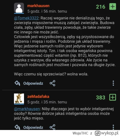 WujaTHC - Ponad 300 analfabetów zrozumiało "wybór inteligentnej istoty" jako "mięso j...