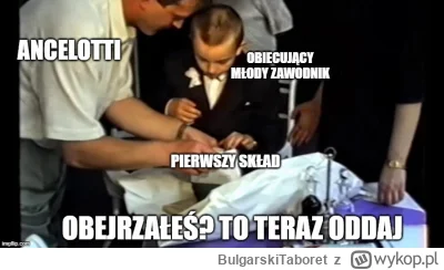BulgarskiTaboret - Co ten Ancelotti ma za problem z młodymi zawodnikami. XD Asencio m...