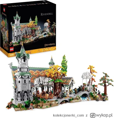 kolekcjonerki_com - Zestaw LEGO Icons 10316 Władca Pierścieni: Rivendell za 2099 zł w...