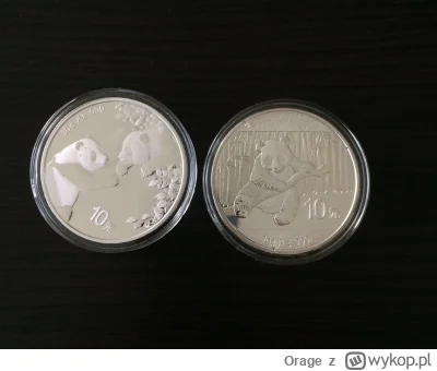 Orage - Nowy nabytek, monety z 2014 i 2023
#srebro