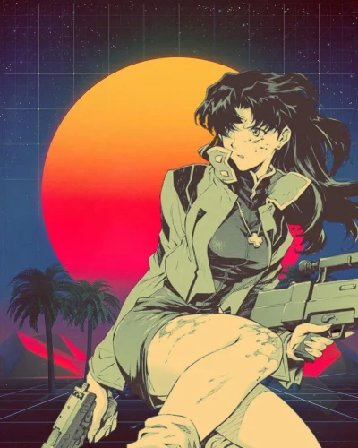 SonyKrokiet - #misatokatsuragi #neongenesisevangelion #evangelion #anime #randomanime...