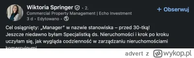 advert - A wy co w tym roku osiągnęliście, leszcze?
#linkedin #bekazrozowychpaskow #s...