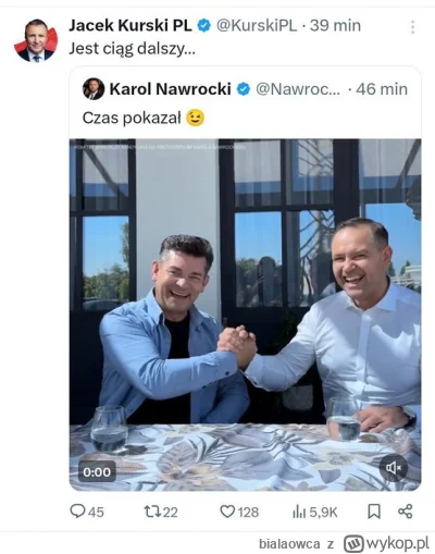 bialaowca - Kura znów wyszedł z szafy. Pewnie zakontraktował już Zenka na Sylwestra. ...