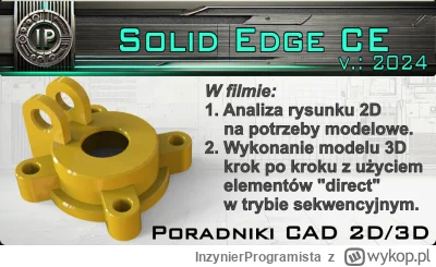 InzynierProgramista - Solid Edge - podstawy modelowania dla hobbystów, studentów i am...