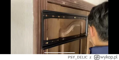 PSY_DELIC - Czy ktoś widział już ten telewizor zamontowany na ruchomym skrzydle w inn...