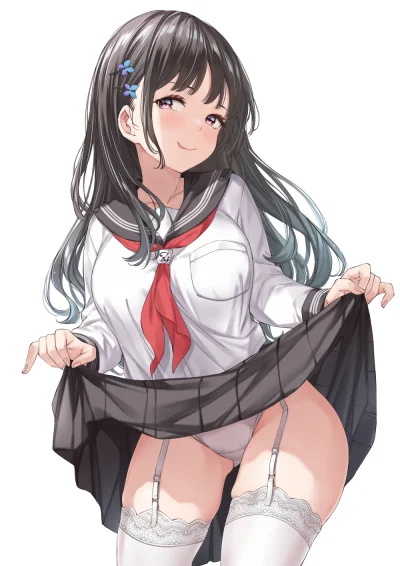 Azur88 - #randomanimeshit #anime #originalcharacter #schoolgirl #zakolanowkianime