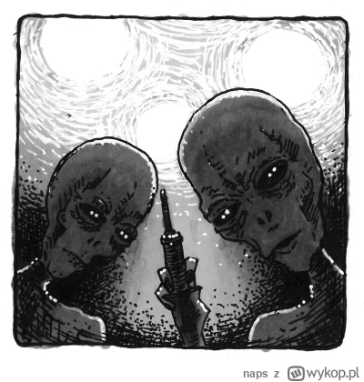 naps - INKTOBER #11: STING
Z Dziennika pokładowego:
Bardzo dziwny sen. I tyłek coś bo...