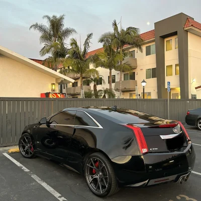 stary_grat - @kapitan-mag-inz-piotr-pytka: Cadillac CTS-V Coupe, w porywach to ze trz...