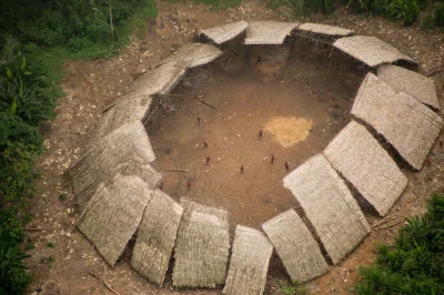 cheeseandonion - Aerial Picture of an uncontacted Amazon Tribe