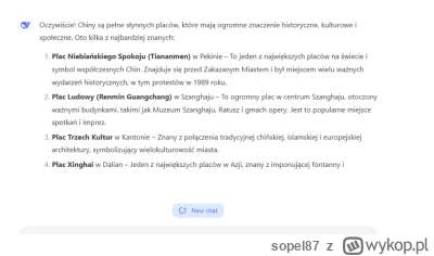 sopel87 - @Phallusimpudicus: ciekawe te AI. Pytany o słynne place podaje odpowiedź ja...