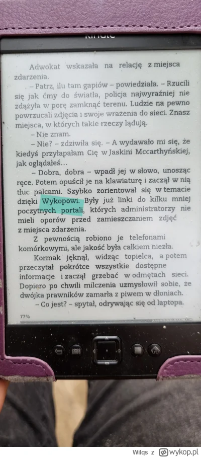 Wilqs - Może już było, ale czytając 2 tom Chyłki, na to wpadłem, a tom ten wydano  20...