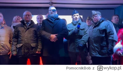 PomocnikBob - Jaszczur ledwo wyskoczył z pierdla i już z ruskim Gregorim na wiecu...#...