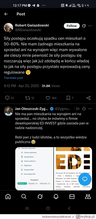 hellomatimyoldfriend - Gwiazdowski dobry wariacik xD( ͡° ͜ʖ ͡°)

#nieruchomosci