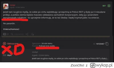 ZionOfel - Nazywanie Polaków, którzy za ciężko zarobione pieniądze są zmuszeni wynajm...