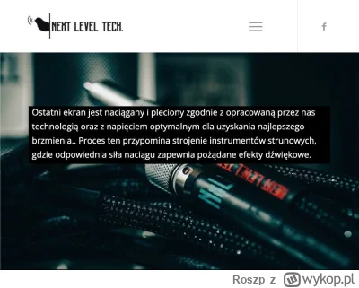 Roszp - Jak się stroi brzmienie kabla?
Tak samo, jak instrumenty strunowe :) 

Next l...