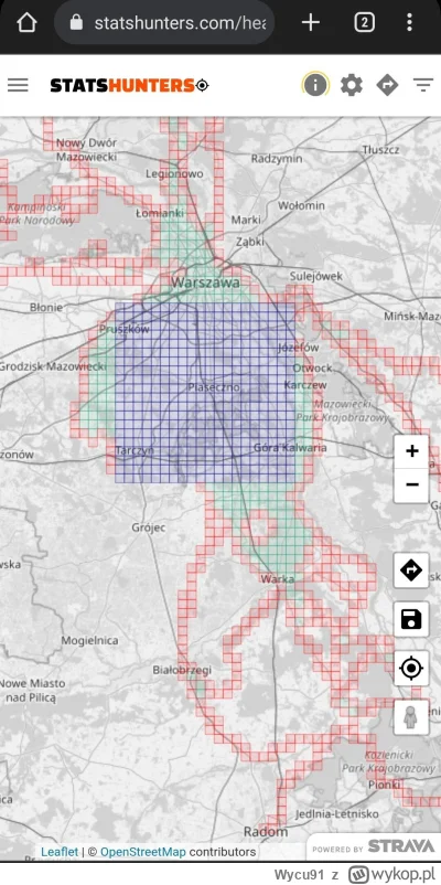 Wycu91 - 385 355 + 104 = 385 459

Niedzielną wycieczką powiększyłem niebieski #kwadra...