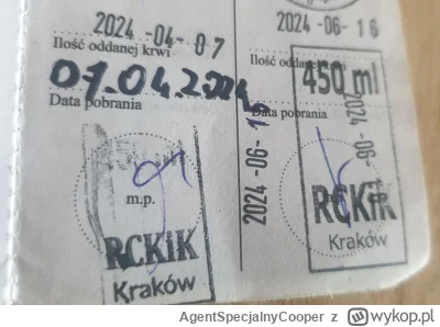 AgentSpecjalnyCooper - 103 885 - 900 = 102 985‬
Data donacji - 07.04.2024 i 16.06.202...