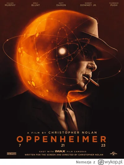 Nemezja - #plakatyfilmowe 
Oppenheimer (2023)