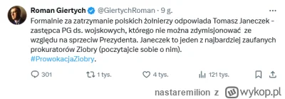 nastaremilion - zwykła pisia prowokacja, dziwnym trafem sprawa wycieka 3 dni przed wy...