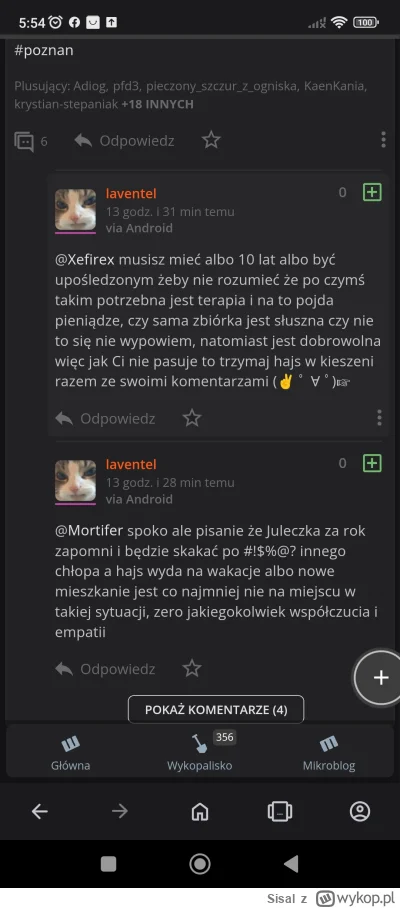 Sisal - @laventel: "kiedyś" czyli 11 godzin temu xd. A ja nie rozumiem akąd poczucie ...