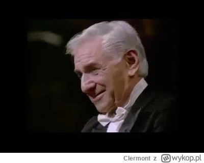 Clermont - Leonard Bernstein dyrygujący przy użyciu twarzy.

#muzykaklasyczna #muzyka...