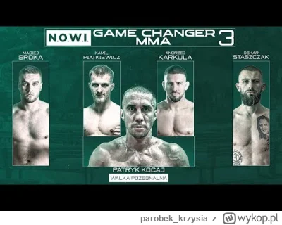 parobek_krzysia - Jak by ktoś chciał może po patrzeć jest jakaś gala na mma.pl
#fame...