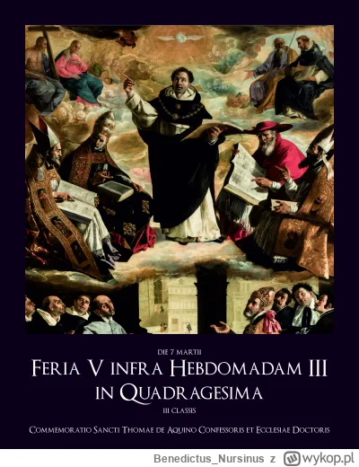 BenedictusNursinus - #kalendarzliturgiczny #wiara #kosciol #katolicyzm

czwartek, 7 m...