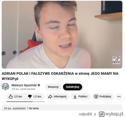 odyn88 - Ale to się źle zestarzało. Oskarżenia były tak bardzo fałszywe, że aż trzech...