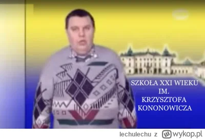 lechulechu - Krzysztof Kononowicz z zawodu kierowca samochodów osobowych, ciężarowych...