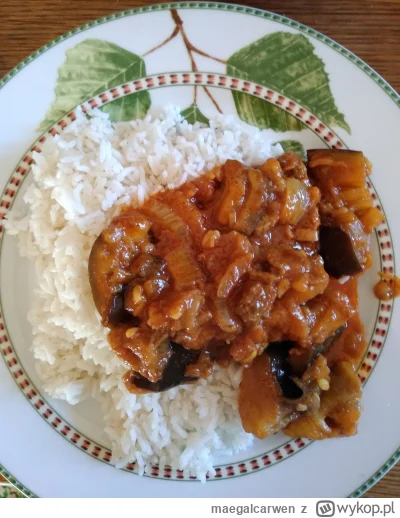 maegalcarwen - Dziś obiad irański. Khoresh bademjan, czyli mięso duszone z bakłażanem...