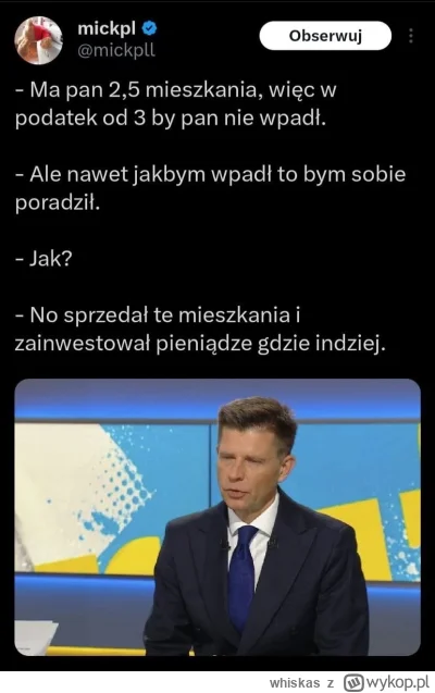 whiskas - Rysiu to jest jednak rekin biznesu ( ͡° ͜ʖ ͡°) #nieruchomosci #gospodarka #...