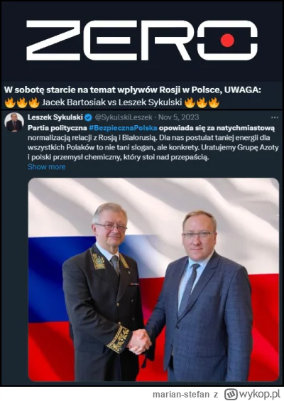 marian-stefan - Nowa jakość telewizji internetowej
#polityka #kanalzero #rosja #polsk...