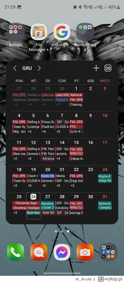 dr_Acula - #ios #iphone

Mirki, jak dodać lub czy jest w Apple Store apka kalendarza,...