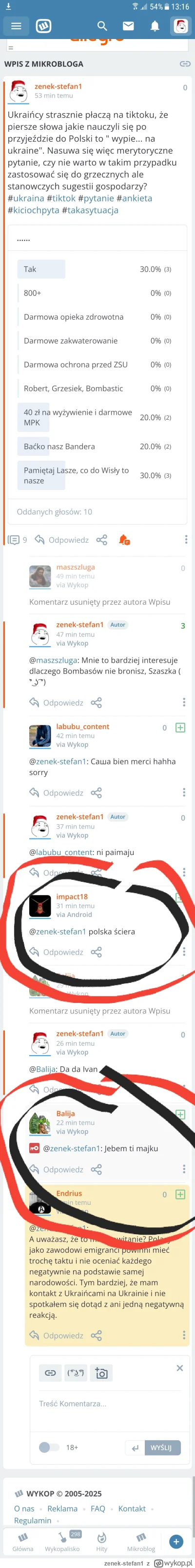 zenek-stefan1 - Zwykłą ankietę  sobie zrobiłem a tu proszę na co oburzeni przybysze z...