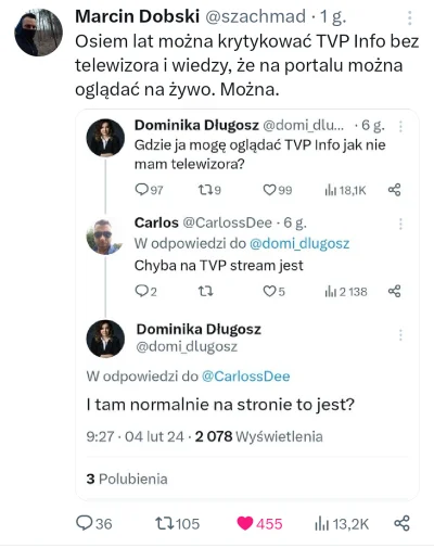 Olek3366 - #polska #polityka #bekazlewactwa #bekazpodludzi #humorobrazkowy 
TVP przes...