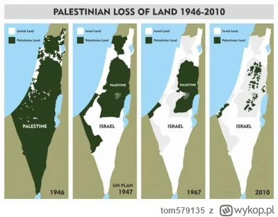 tom579135 - @Grymas-Tysiaclecia: przypomnij mi ile było Żydów w Palestynie zanim zacz...