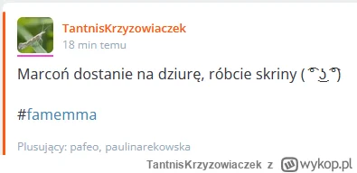 TantnisKrzyzowiaczek - Tak było

#famemma