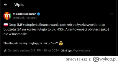 ShadyTalezz - Jak tam libki, kiedy druga Grecja/Turcja/Wuwuzela? Gdzie hiperinflacja ...