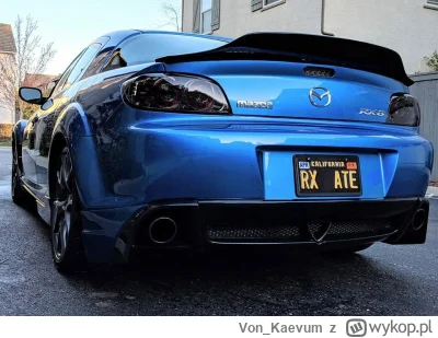 Von_Kaevum - Dobra pany. Słucham was. Jak debilnym pomysłem okaże się kupno mazdy RX8...