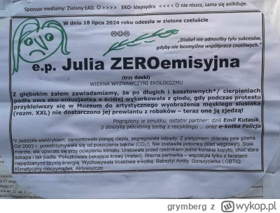 grymberg - Julki już nie ma. Miała piękny pogrzeb
#nowylad #ekologia #rolnictwo