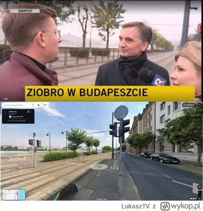 LukaszTV - Ziobro na luzie chodzi sobie po Budapeszcie, idzie na ubera. (Fajne jest t...