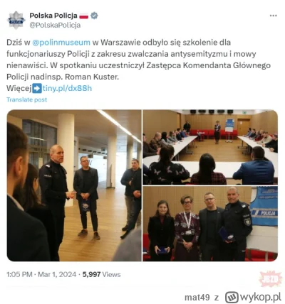 mat49 - @Kj5s6f2dk7s54o: Policja ma teraz inne przestępstwa na głowie