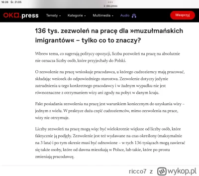 ricco7 - @notBart: to kolejna manipulacja autora. Samo „zezwolenie na pracę” nie ozna...