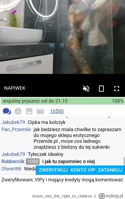 musichastherighttochildren - Właśnie na zbiorniku spermiarze zapłacili ponad 1600 zł ...